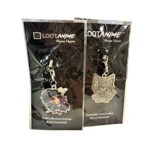 Lootcrate Anime Phone Charms